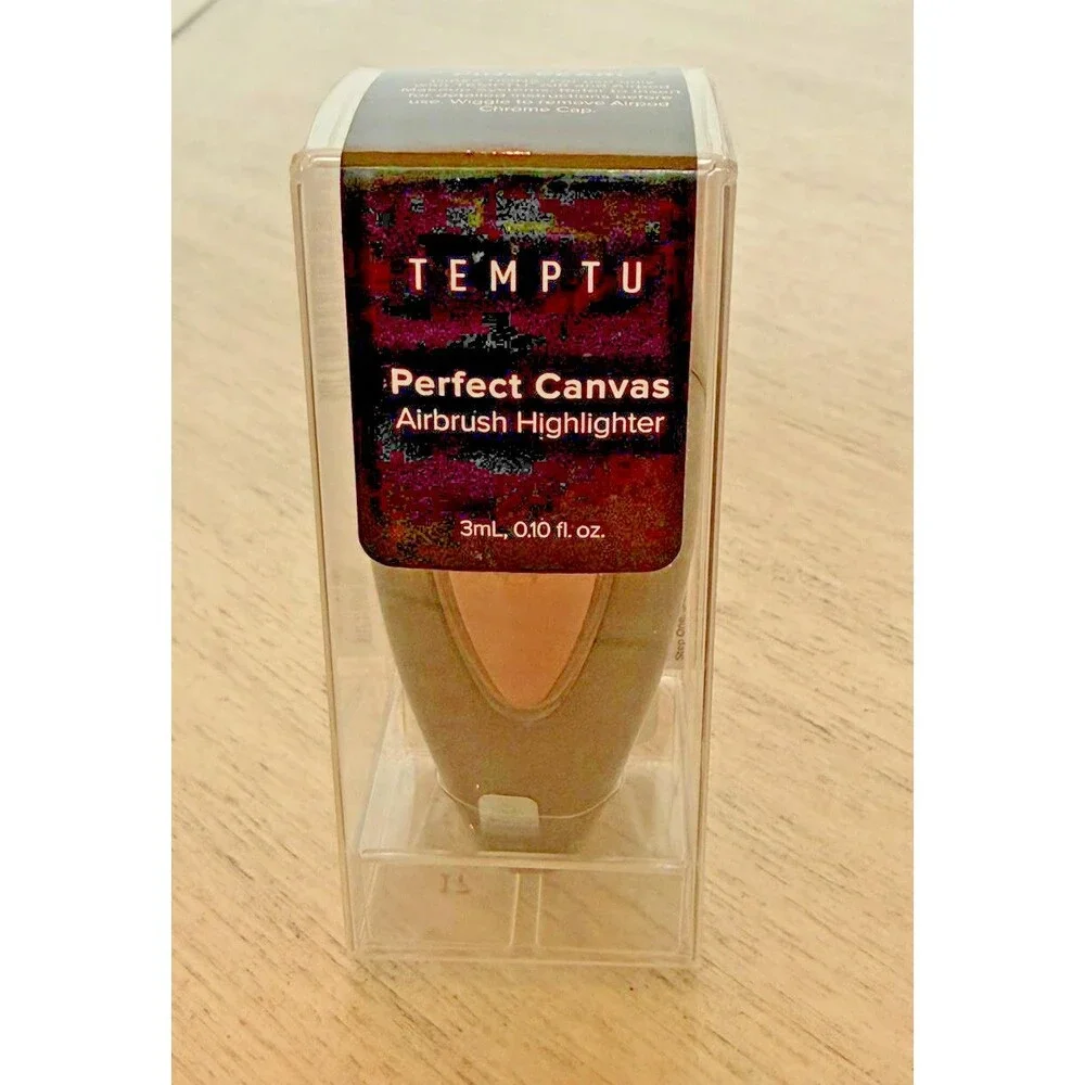 TEMPTU Perfect Canvas Airbrush Highlighter Pink Pearl 3mL e 0.10oz New